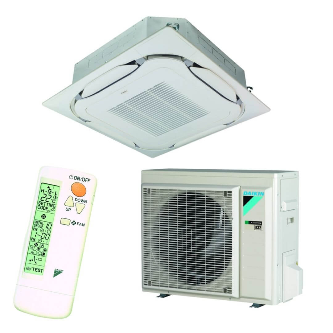 DAIKIN SPLIT TIPO (ROUND FLOW) KASETINIS ORO KONDICIONIERIUS FCAG-RXM